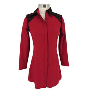 knee length dresses for ladies Naia Long Sleeve Ruched Dress - Ocean Flora main image 0
